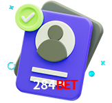 Tornar-se um membro do 284Bet é muito simples